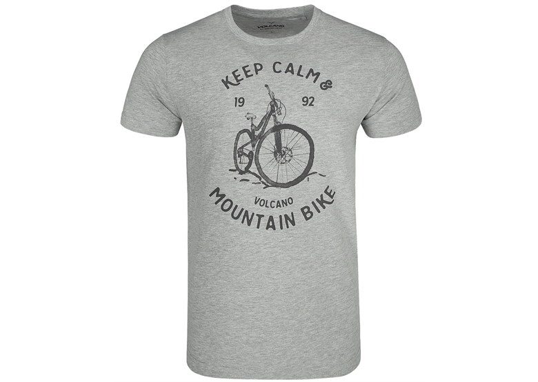 Koszulka z krótkim rękawem VOLCANO Keep Calm T-MILES