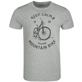 Koszulka z krótkim rękawem VOLCANO Keep Calm T-MILES