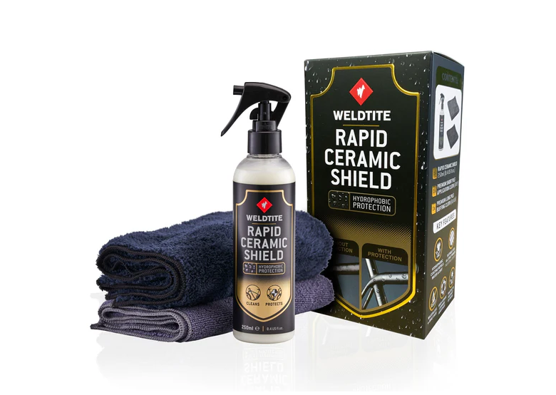 Zestaw do czyszczenia roweru WELDTITE Rapid Ceramic Shield Kit