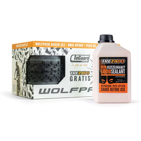 Zestaw opon + płyn uszczelniający WOLFPACK Cross