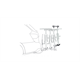 Adapter na dodatkowy rower YAKIMA JustClick EVO +1
